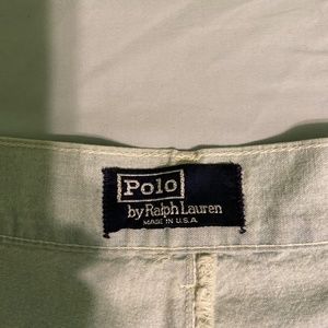 Polo by Ralph Lauren chambray shorts, 38